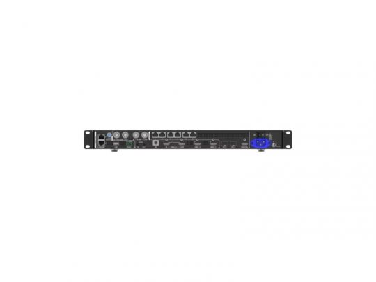 NovaStar VX600 Pro All-In-One LED-Controller in schwarzem 19-Zoll-Rackmount-Gehäuse, mit mehreren Frontanschlüssen und Bedienelementen, auf weißem Hintergrund - fabrikneues Gerät, optimal für professionelle LED-Ansteuerung.