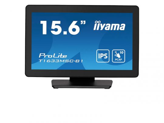 Das Bild zeigt einen Touch-Monitor. iiyama T1633MSC-B1 - Produktbild