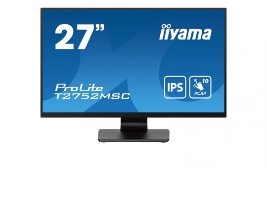 Das Bild zeigt einen Touch-Monitor. iiyama T2752MSC-B1 - Produktbild