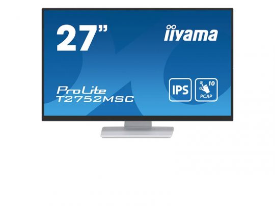 Das Bild zeigt einen Touch-Monitor. iiyama T2752MSC-W1 - Produktbild