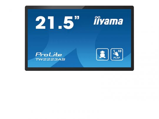 Das Bild zeigt einen Touch-Monitor. iiyama TW2223AS-B2 - Produktbild
